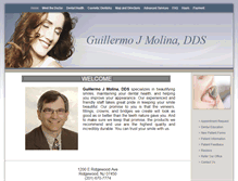 Tablet Screenshot of guillermomolinadds.com